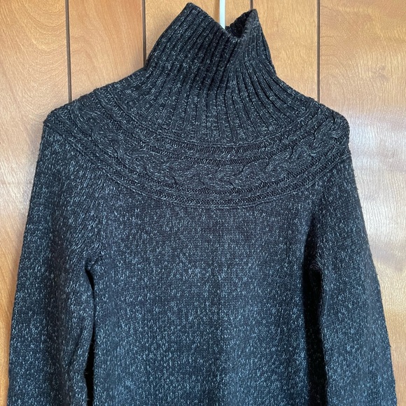 Daisy Fuentes Moda Sweater Mini Dress Long Sleeve Shirt Top Size S EUC - Picture 2 of 7